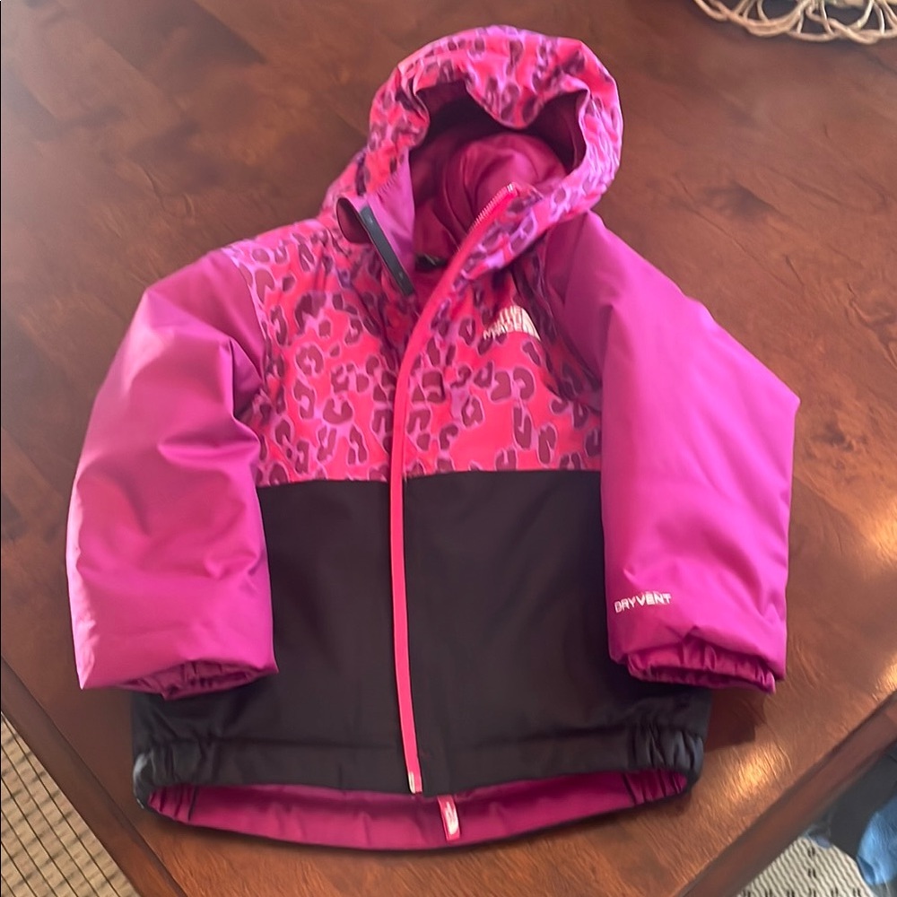 Pink and Black Kids Jacket by